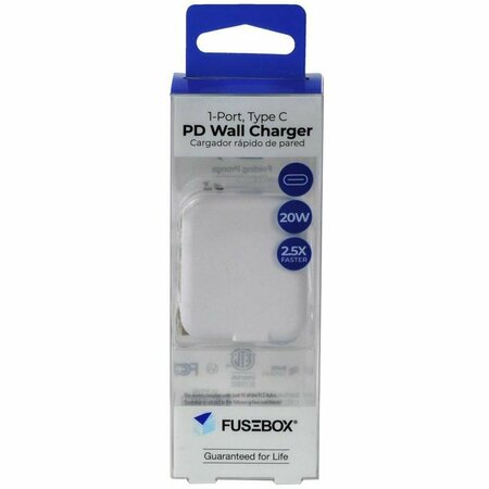 FUSEBOX WALL CHARGER WHITE 20W 131 3618 FB2